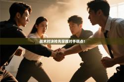 战术对决抢先掌握对手弱点！