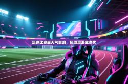 足球比赛受天气影响，场地湿滑成隐忧